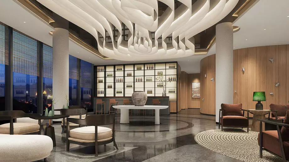 garrya huzhou lucun lobby lounge