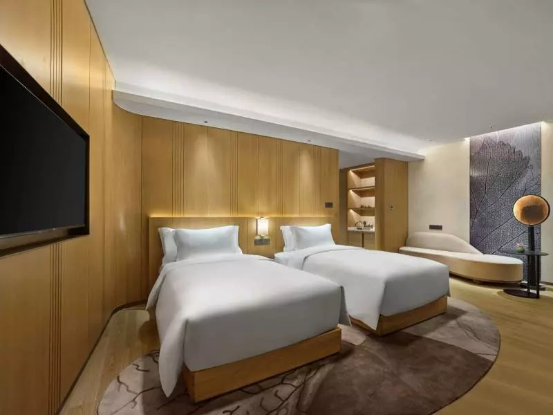 garrya huzhou lucun crystal twin room