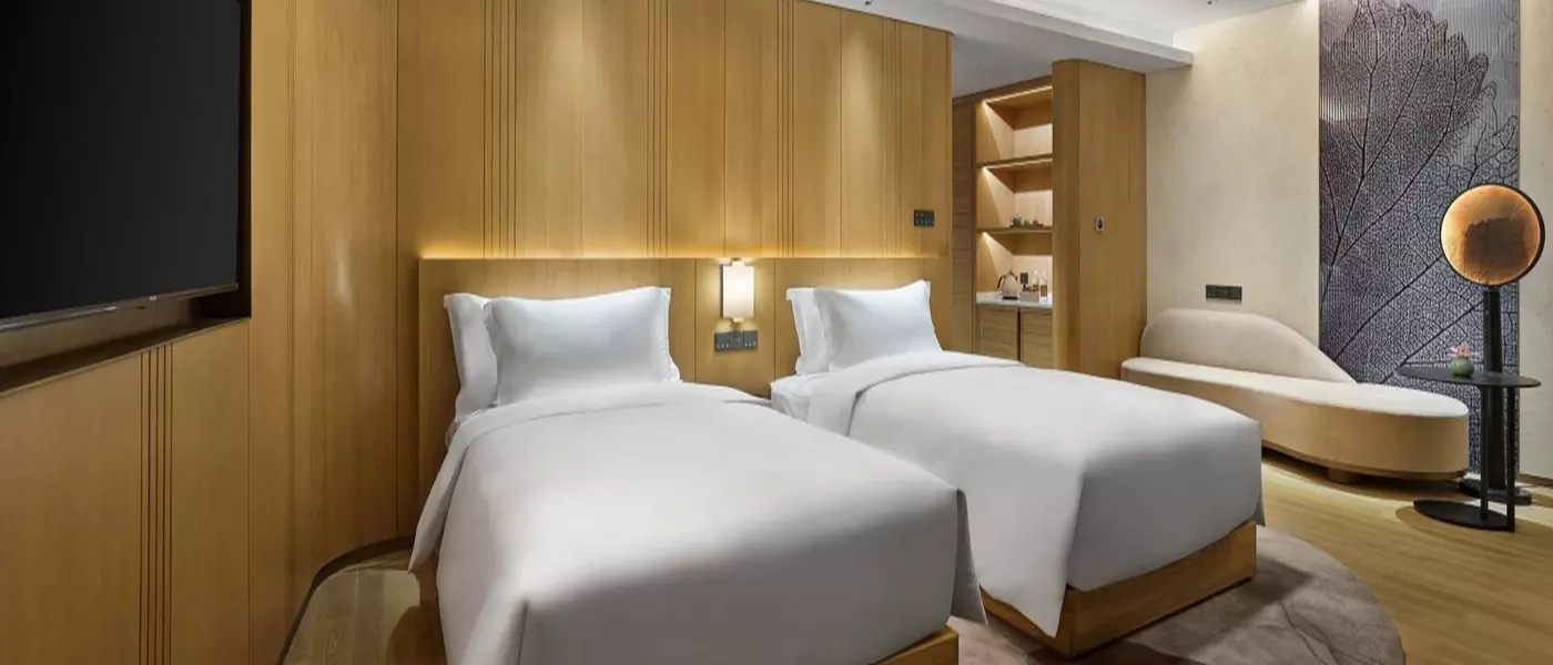 garrya huzhou lucun crystal twin room