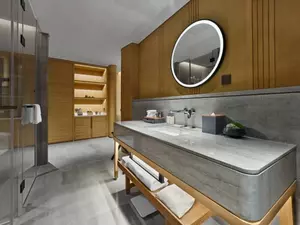 garrya huzhou lucun crystal room bathroom