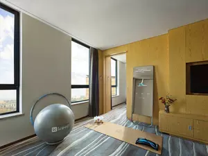 garrya xi'an lintong yueyun suite living area