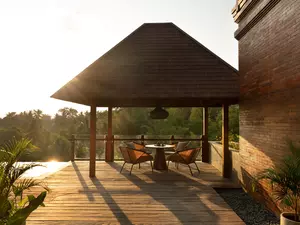 Balcony in Two-Bedroom Villa